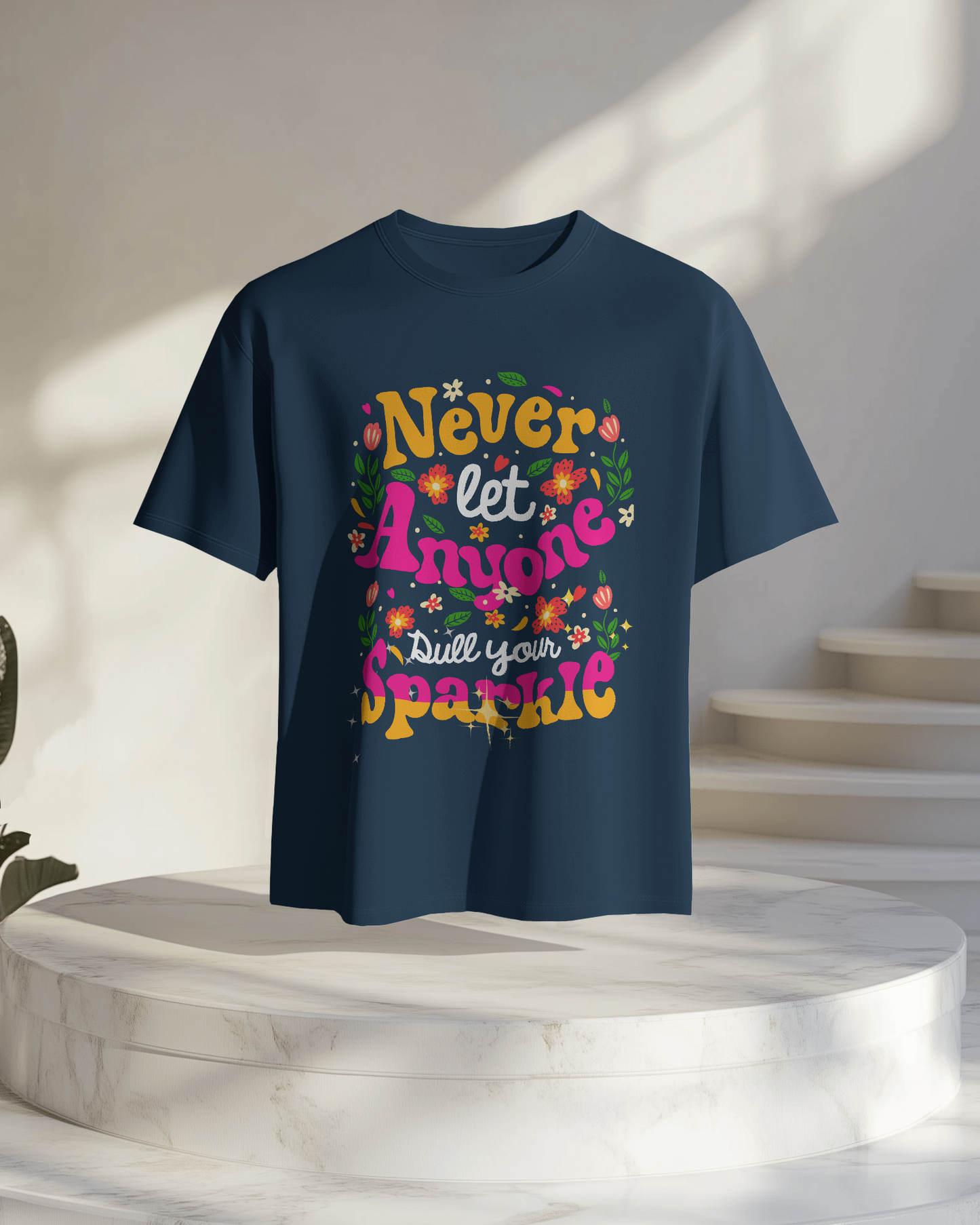 Oversize Tee Women | Printed | 100% Cotton T Shirt | Round Neck | Half Sleeves| Designed by NEOX | Vibrant Colors