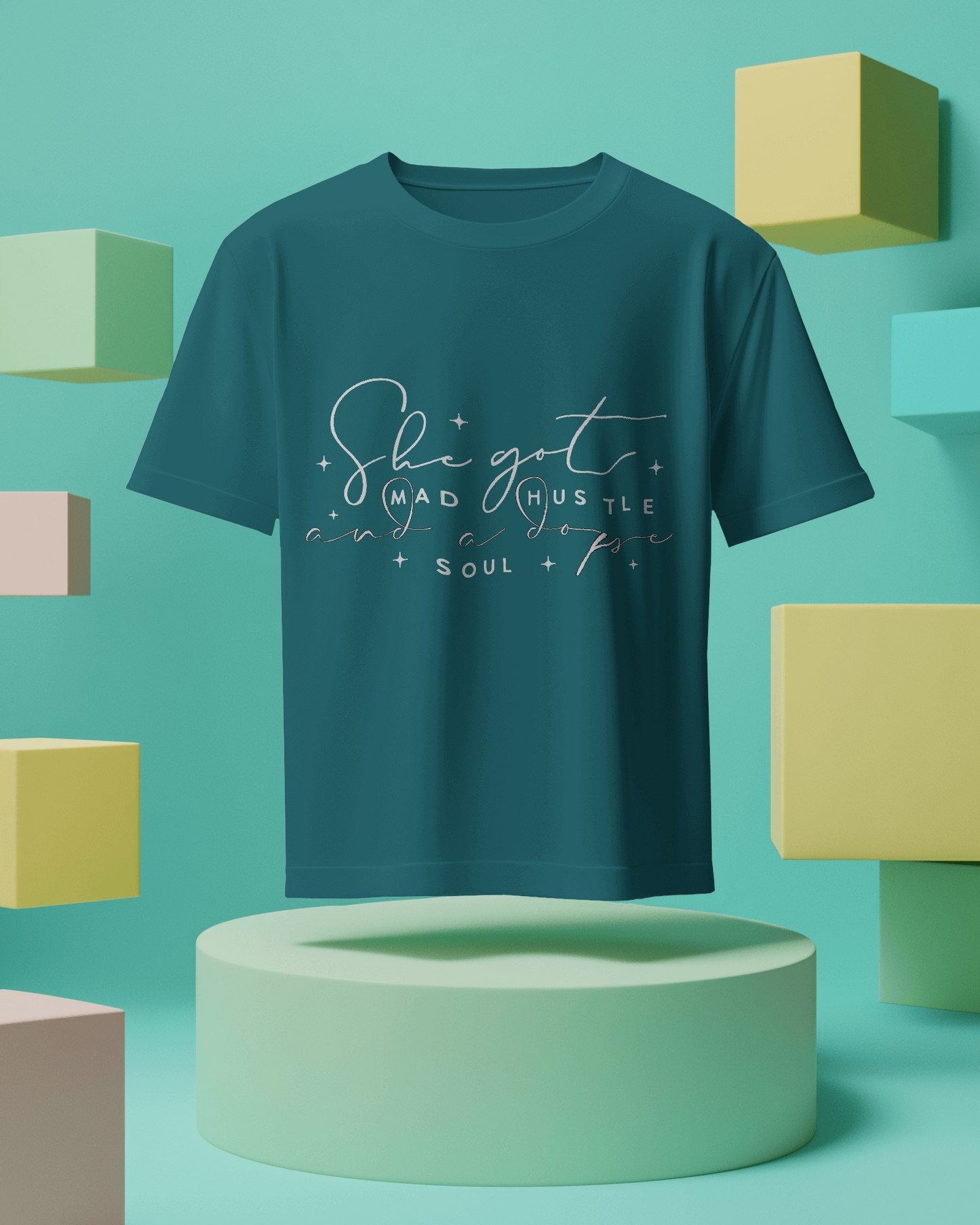 Women Oversize Tee | Printed | 100% Cotton T Shirt | Round Neck | Half Sleeves| Designed by NEOX | Vibrant Colors