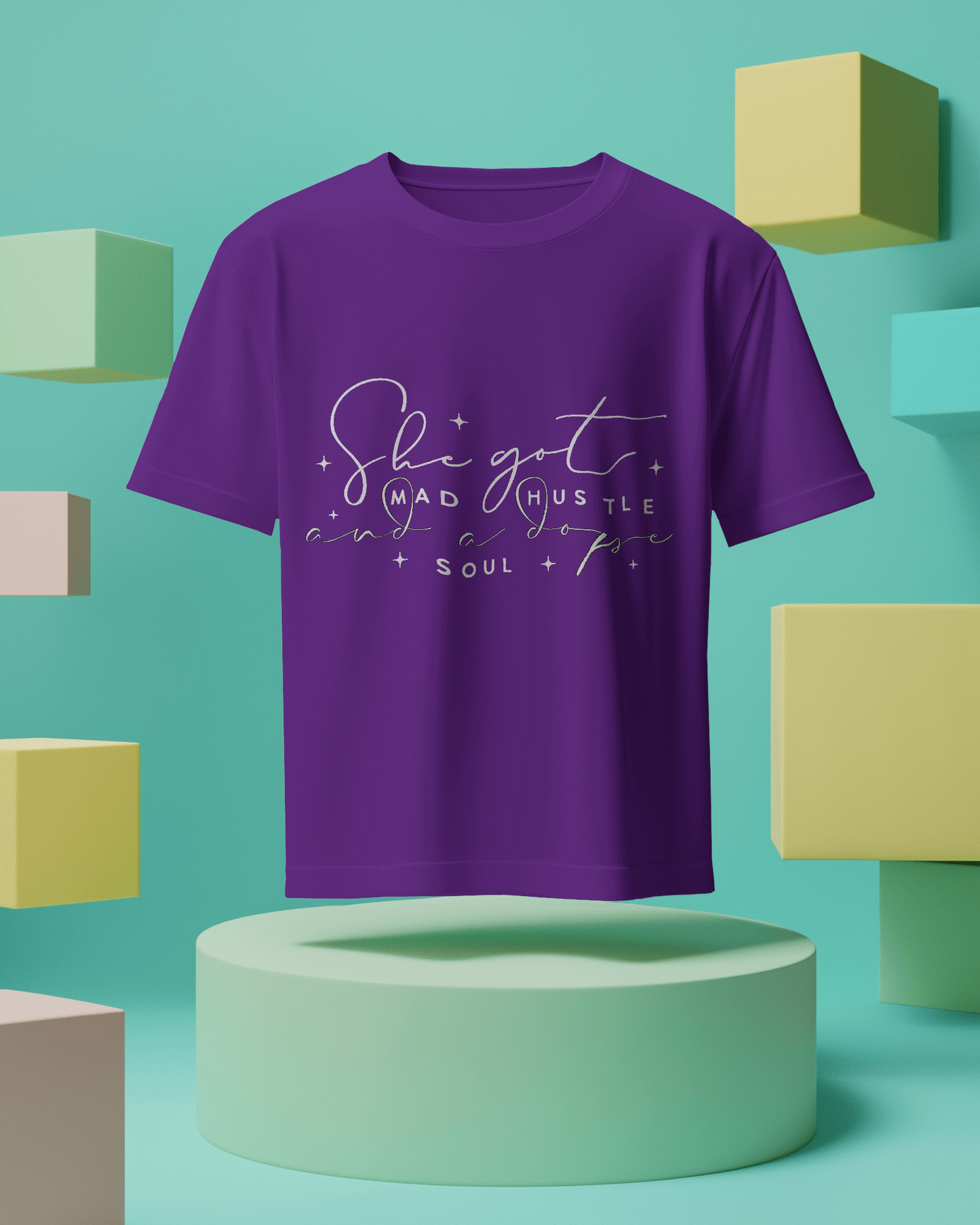 Women Oversize Tee | Printed | 100% Cotton T Shirt | Round Neck | Half Sleeves| Designed by NEOX | Vibrant Colors