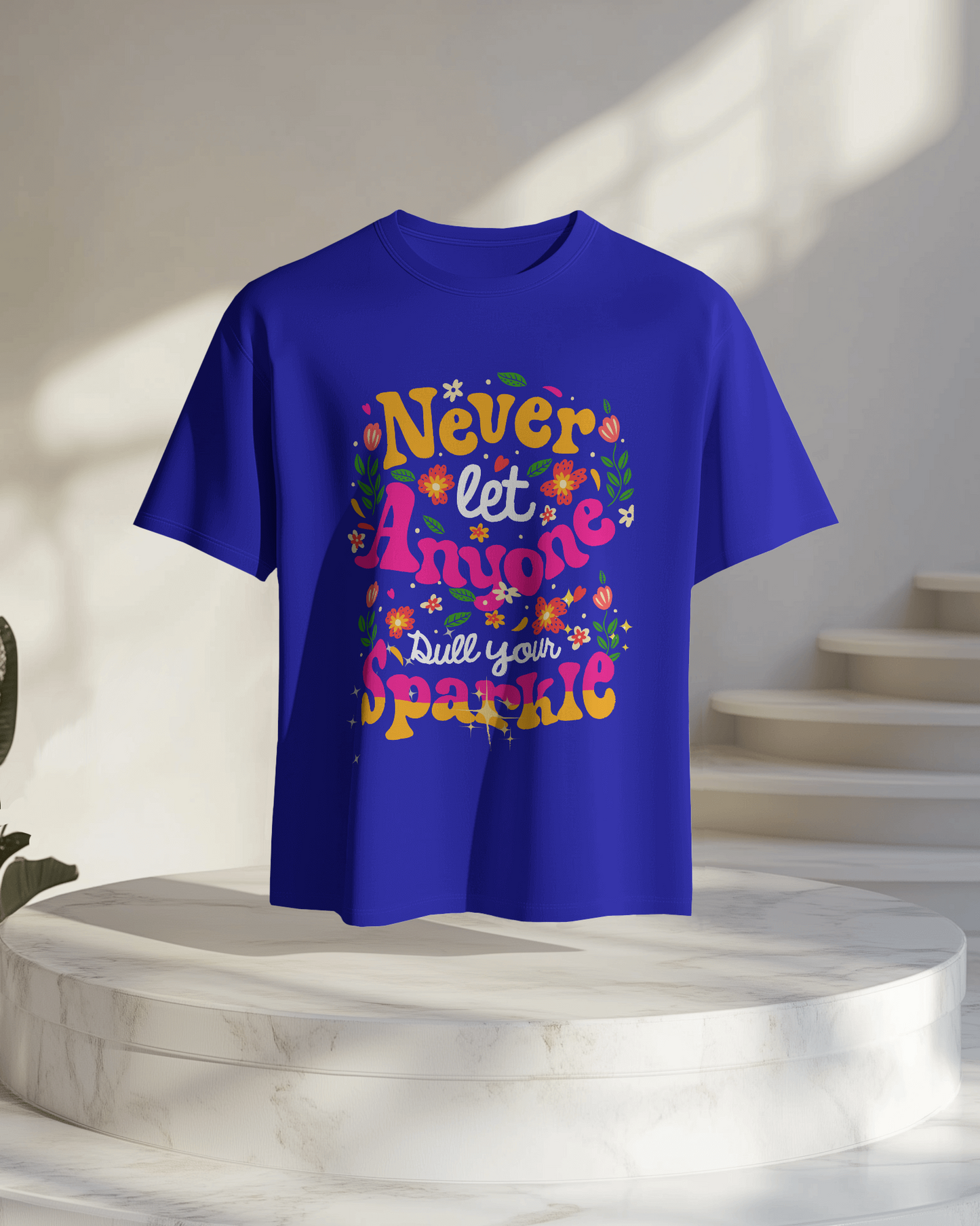 Oversize Tee Women | Printed | 100% Cotton T Shirt | Round Neck | Half Sleeves| Designed by NEOX | Vibrant Colors