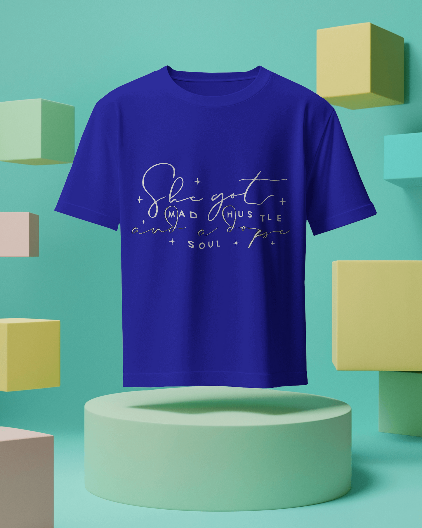 Women Oversize Tee | Printed | 100% Cotton T Shirt | Round Neck | Half Sleeves| Designed by NEOX | Vibrant Colors