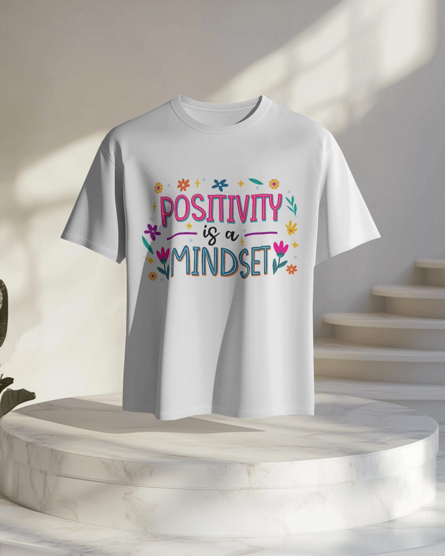 Women Oversize Tee | Printed | 100% Cotton T Shirt | Round Neck | Half Sleeves| Designed by NEOX | Vibrant Colors