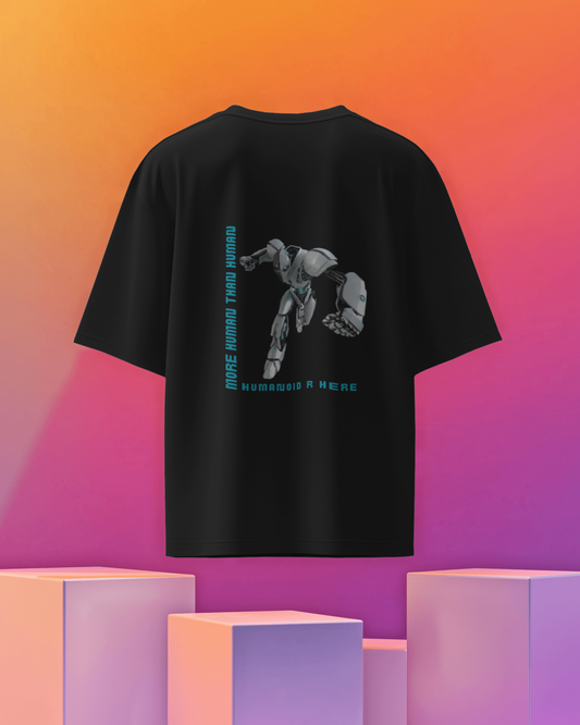 Oversize | Unisex Printed Cotton T Shirt | Round Neck | Half Sleeves|100% Cotton | Women | Men | Teen | Teen Vibes