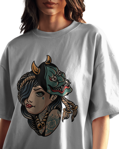 Women Oversize Tee |Street wear | Casual Wear | 100% Cotton T Shirt | Round Neck | Half Sleeves| Vibrant Colors