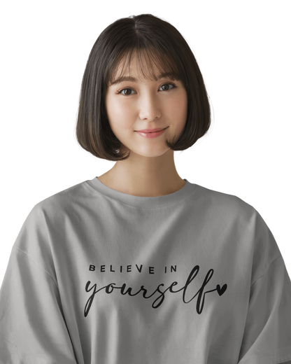 Women Oversize Tee | Printed | 100% Cotton T Shirt | Round Neck | Half Sleeves| Designed by NEOX | Vibrant Colors