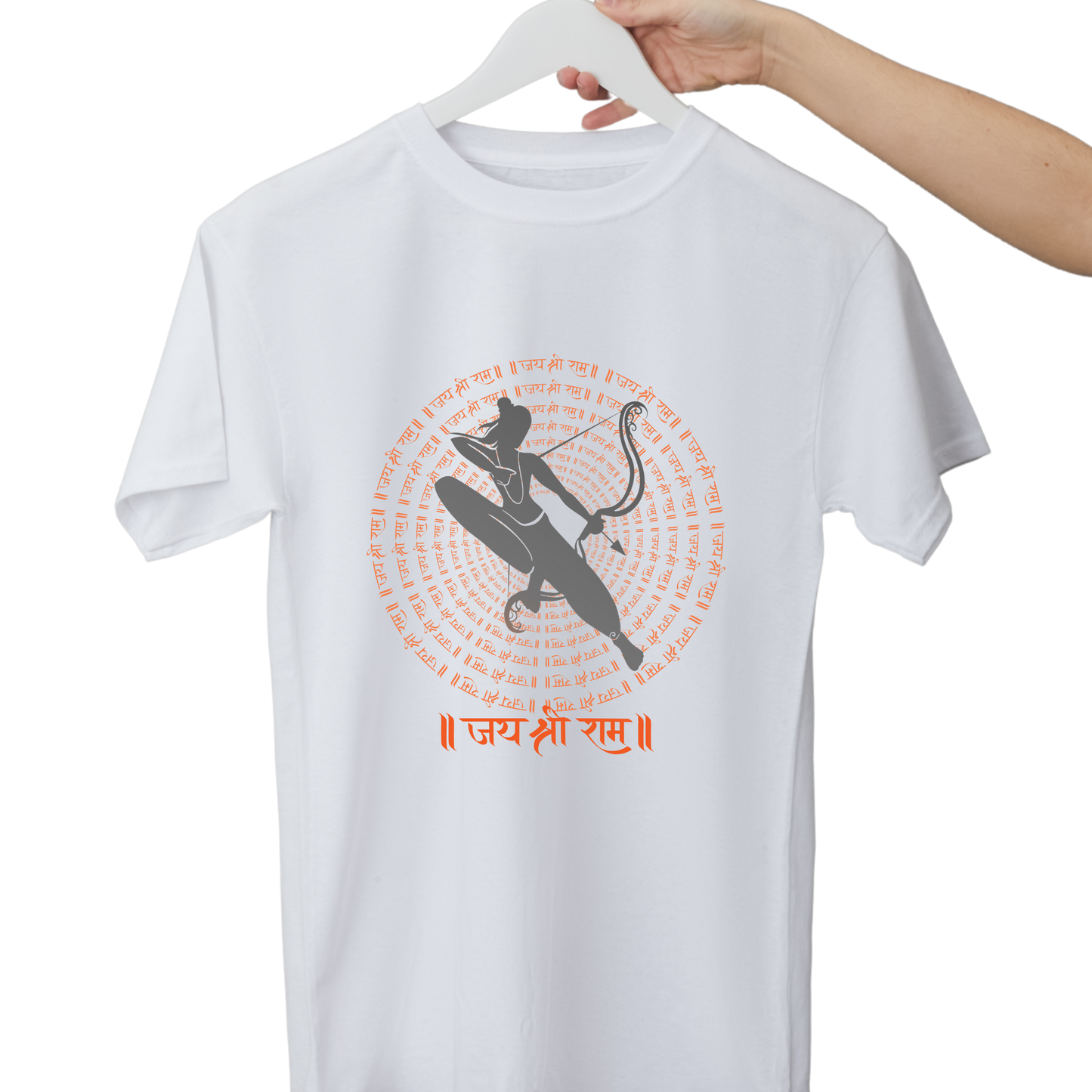Unisex Printed Cotton T Shirt | Aastha | Trust | Belief | Round Neck | Half Sleeves|100% Cotton Regular Fit T-Shirt | Women | Men | Teen | Teen Vibes