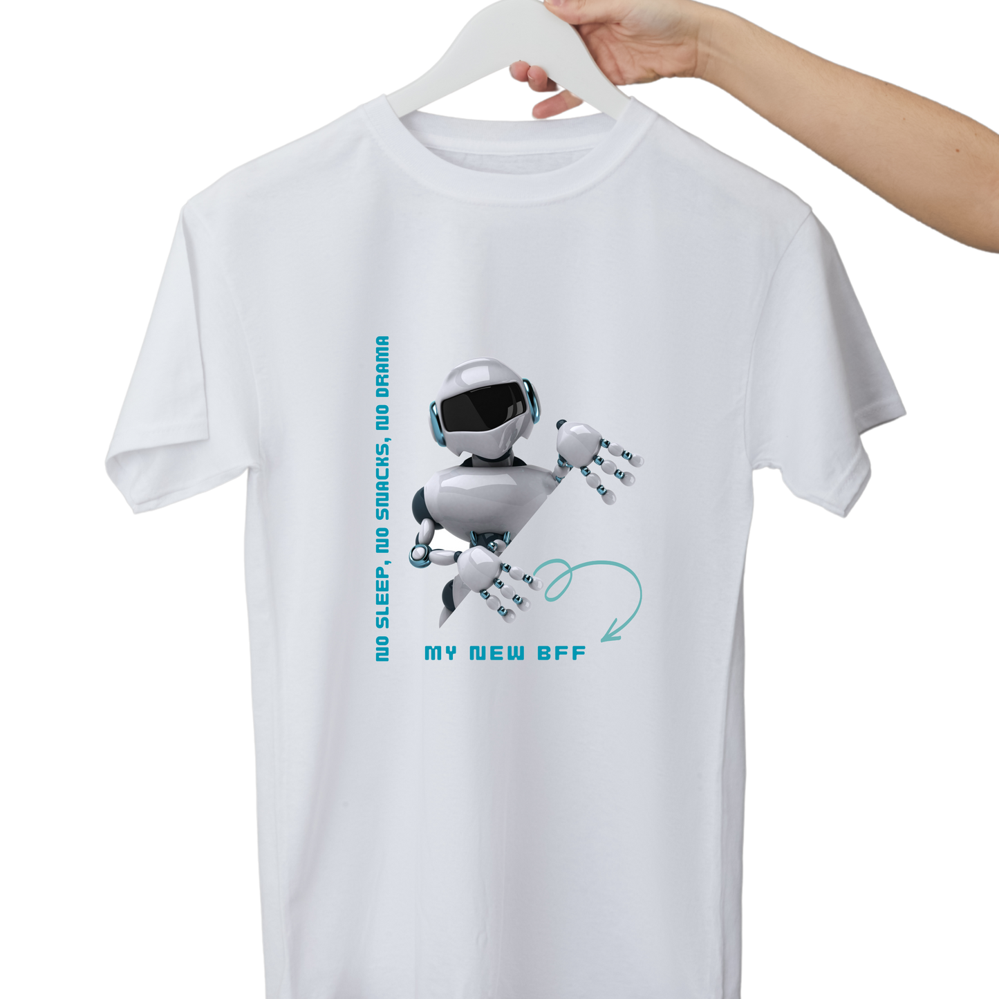 Men’s Printed Cotton T Shirt | Futuristic |Round Neck | Half Sleeves|100% Cotton | Regular Fit T-Shirt | Teens | Teen Vibes