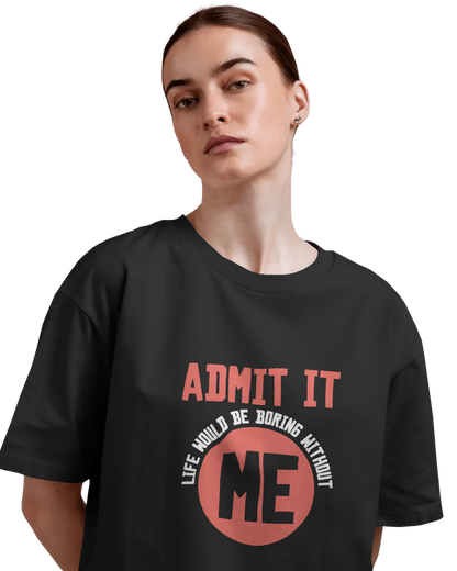 Women Oversize Tee |Street wear | Casual Wear | 100% Cotton T Shirt | Round Neck | Half Sleeves| Vibrant Colors