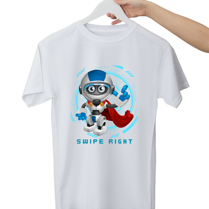 Men’s Printed Cotton T Shirt | Futuristic |Round Neck | Half Sleeves|100% Cotton | Regular Fit T-Shirt | Teens | Teen Vibes