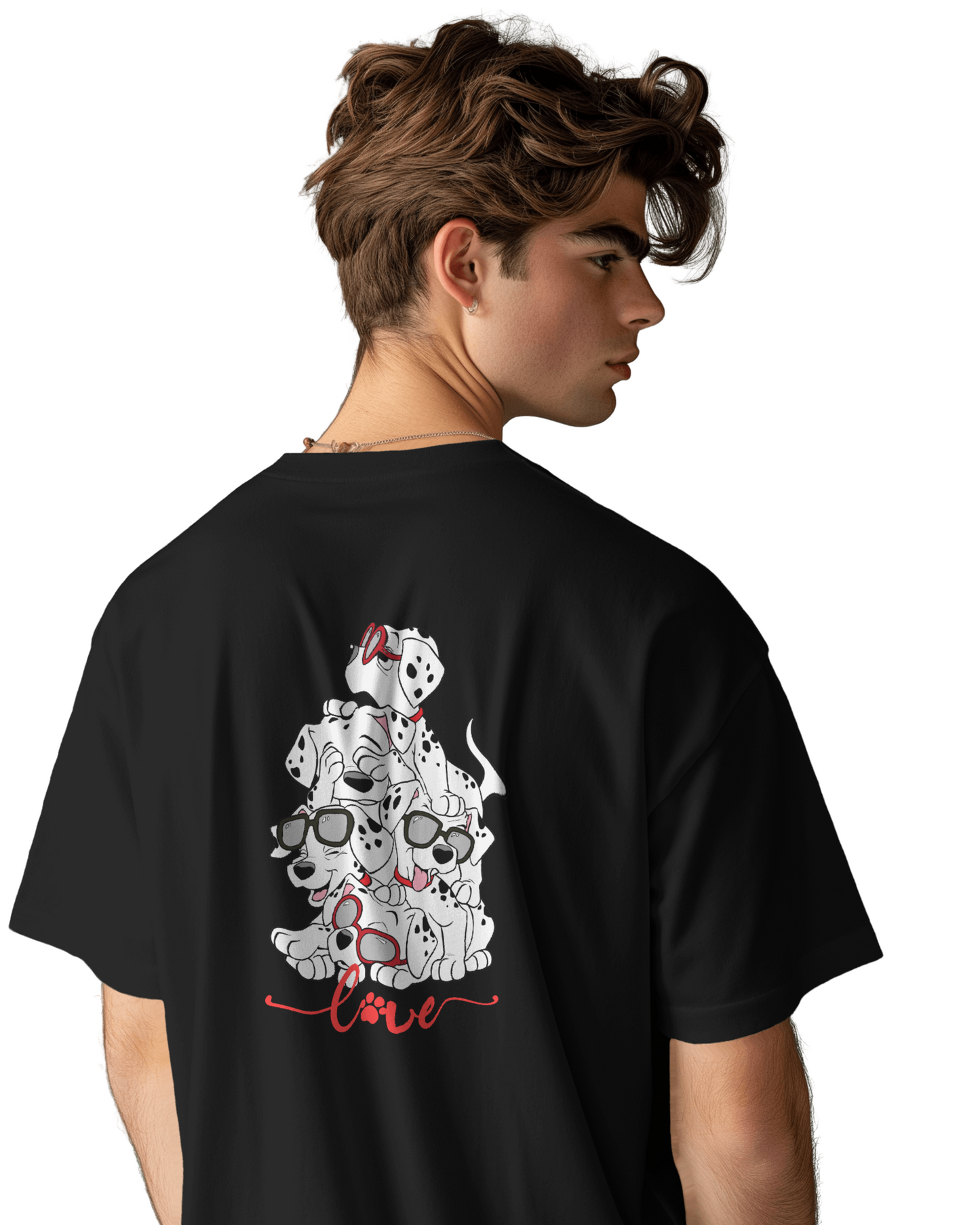 Oversize | Unisex Printed Cotton T Shirt | Round Neck | Half Sleeves|100% Cotton | Women | Men | Teen | Teen Vibes