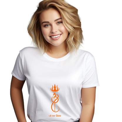 Unisex Printed Cotton T Shirt | Aastha | Trust | Belief | Round Neck | Half Sleeves|100% Cotton Regular Fit T-Shirt | Women | Men | Teen | Teen Vibes