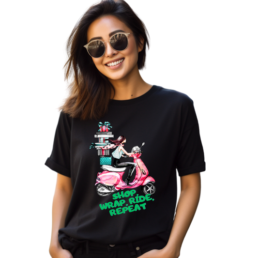 Women Printed Cotton T Shirt | Round Neck | Half Sleeves| 100% Cotton | Regular Fit T-Shirt | Teen | Teen Vibes
