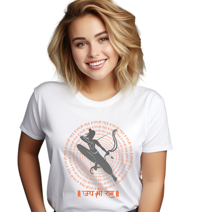 Unisex Printed Cotton T Shirt | Aastha | Trust | Belief | Round Neck | Half Sleeves|100% Cotton Regular Fit T-Shirt | Women | Men | Teen | Teen Vibes