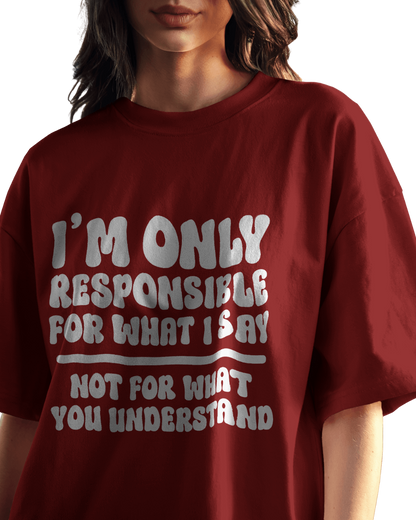 Women Oversize Tee |Street wear | Casual Wear | 100% Cotton T Shirt | Round Neck | Half Sleeves| Vibrant Colors