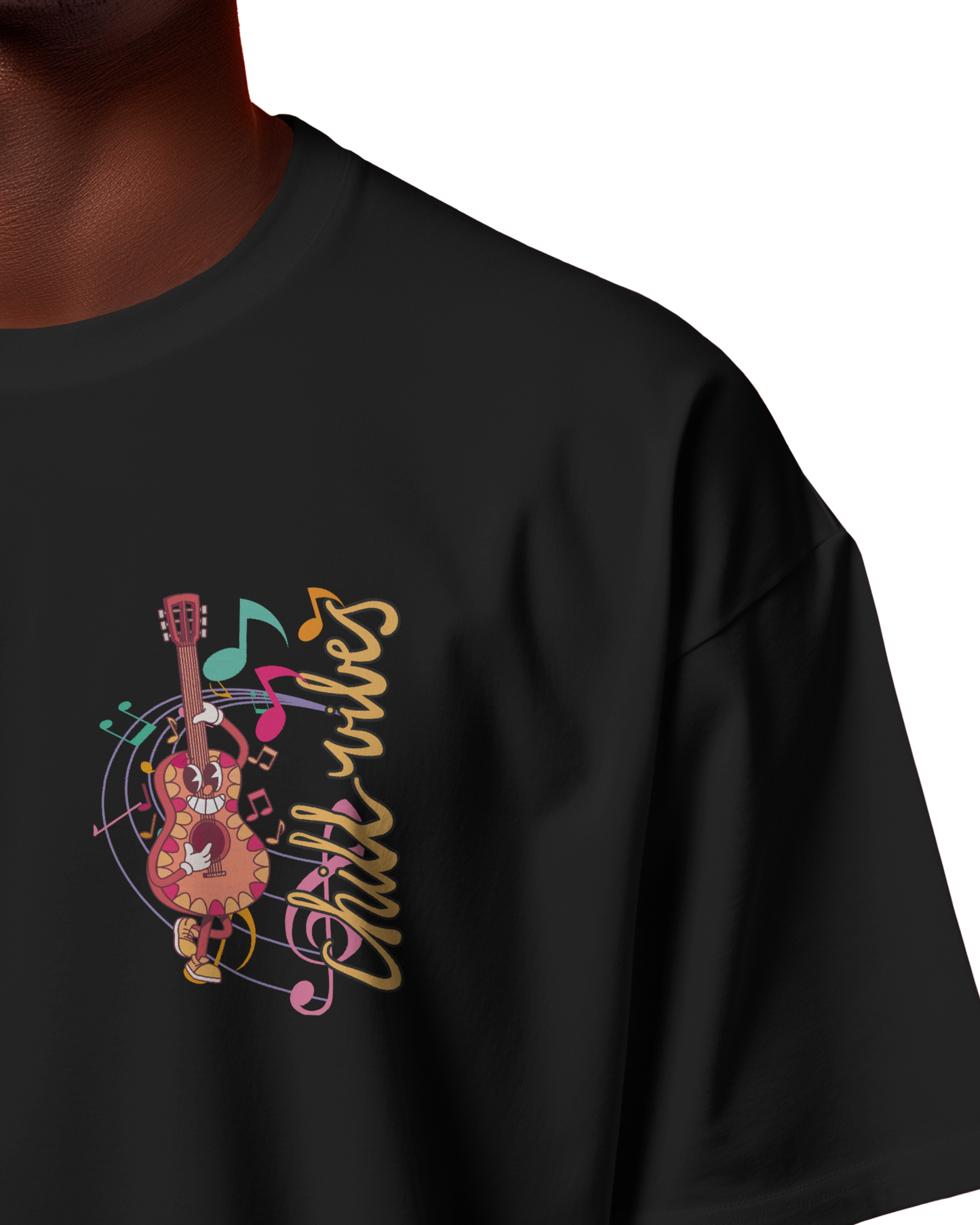 Oversize | Unisex Printed Cotton T Shirt | Round Neck | Half Sleeves|100% Cotton | Women | Men | Teen | Teen Vibes