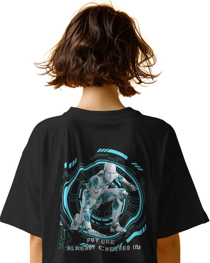 Oversize | Unisex Printed Cotton T Shirt | Round Neck | Half Sleeves|100% Cotton | Women | Men | Teen | Teen Vibes