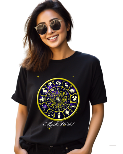 Unisex Printed Cotton T Shirt | Astro | Round Neck | Half Sleeves|100% Cotton Regular Fit T-Shirt | Women | Men | Teen | Teen Vibes