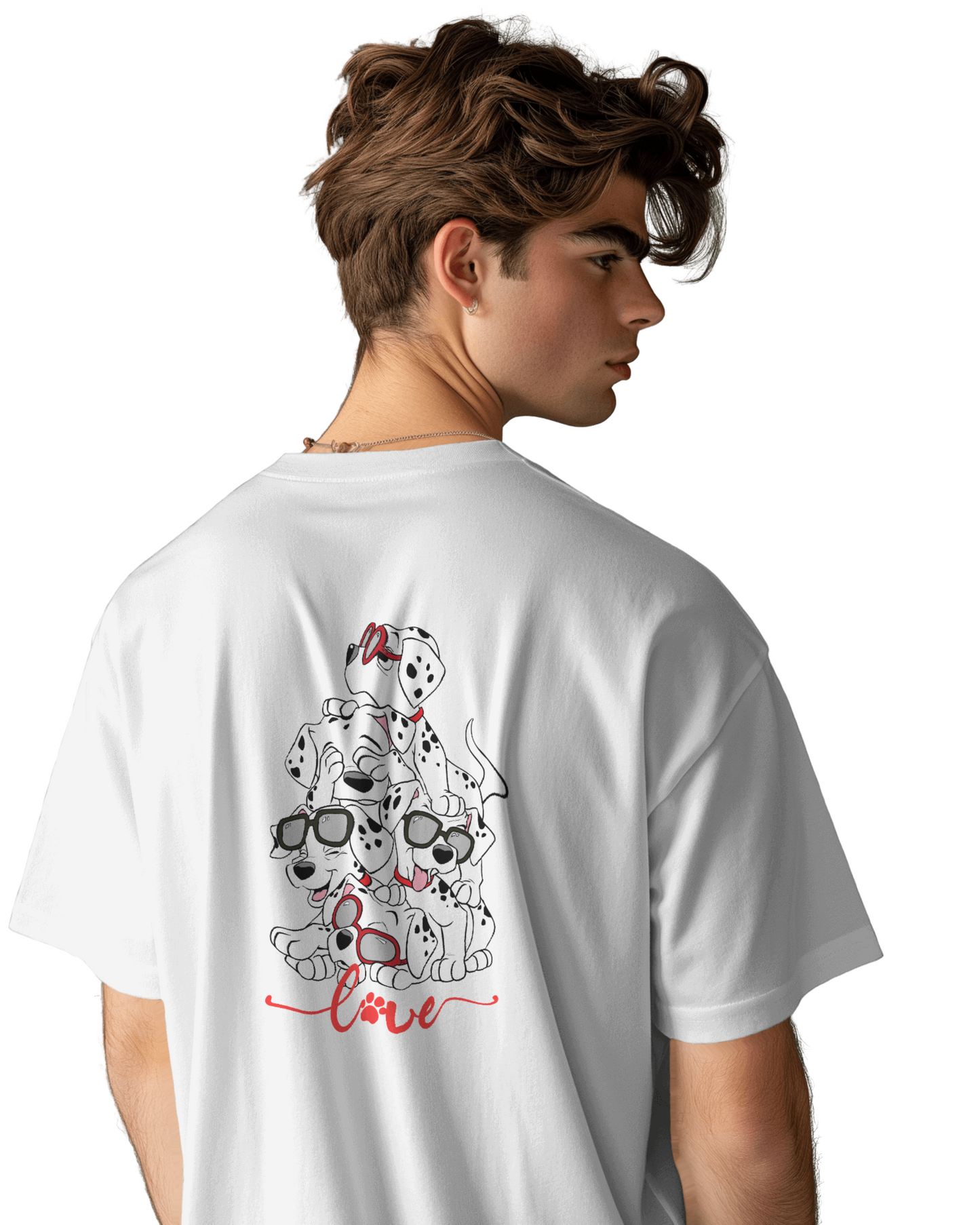 Oversize | Unisex Printed Cotton T Shirt | Round Neck | Half Sleeves|100% Cotton | Women | Men | Teen | Teen Vibes