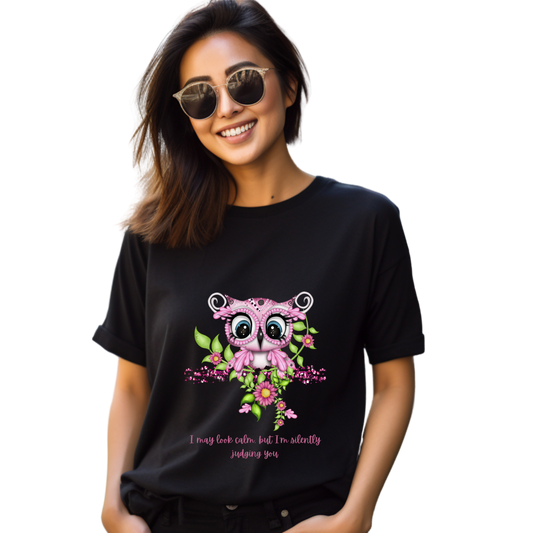 Women Printed Cotton T Shirt | Round Neck | Half Sleeves| 100% Cotton | Regular Fit T-Shirt | Teen | Teen Vibes