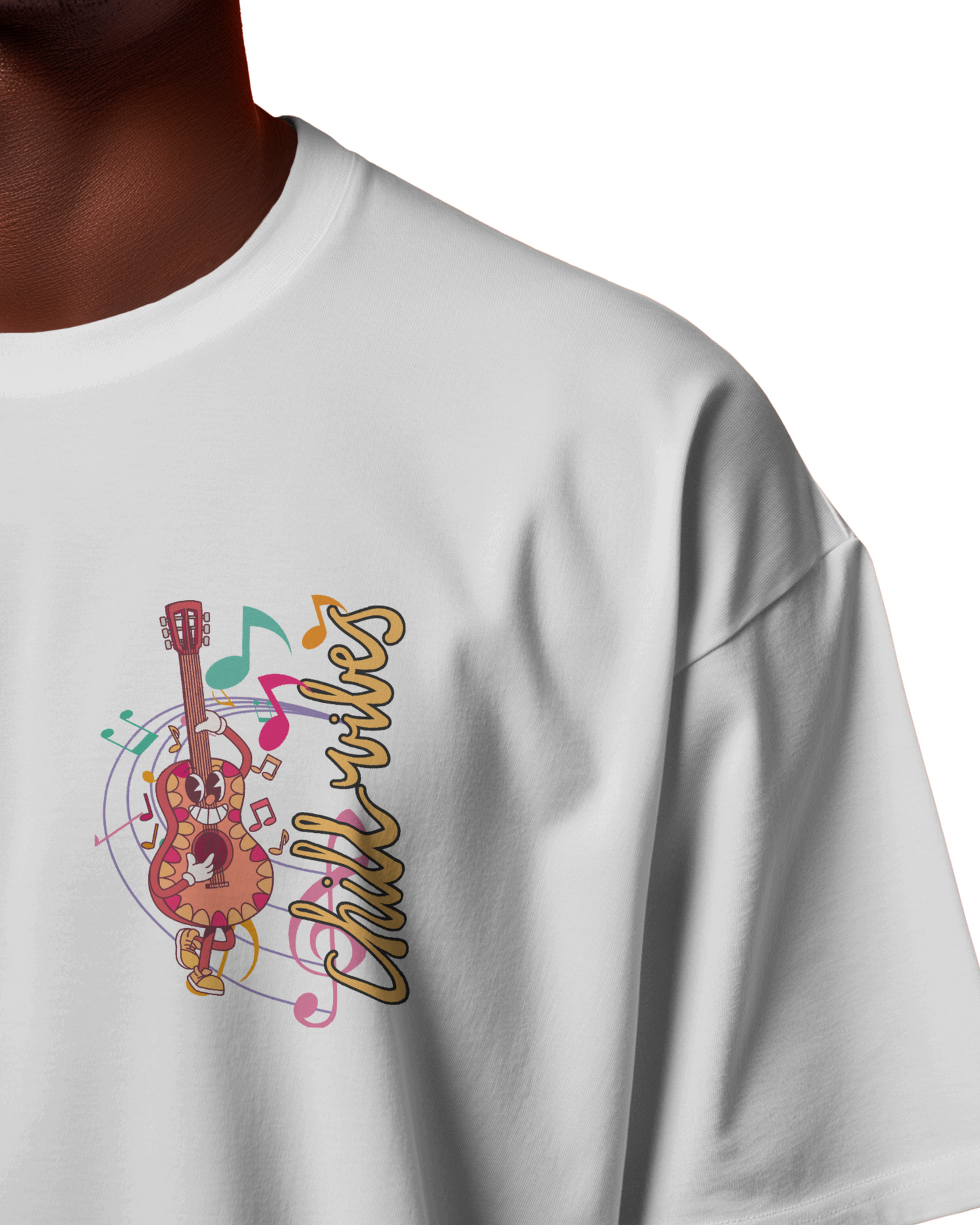 Oversize | Unisex Printed Cotton T Shirt | Round Neck | Half Sleeves|100% Cotton | Women | Men | Teen | Teen Vibes