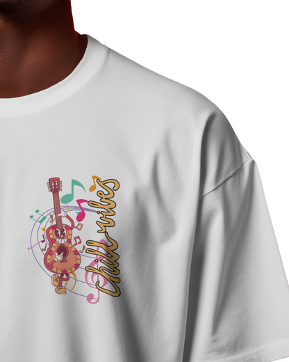Oversize | Unisex Printed Cotton T Shirt | Round Neck | Half Sleeves|100% Cotton | Women | Men | Teen | Teen Vibes