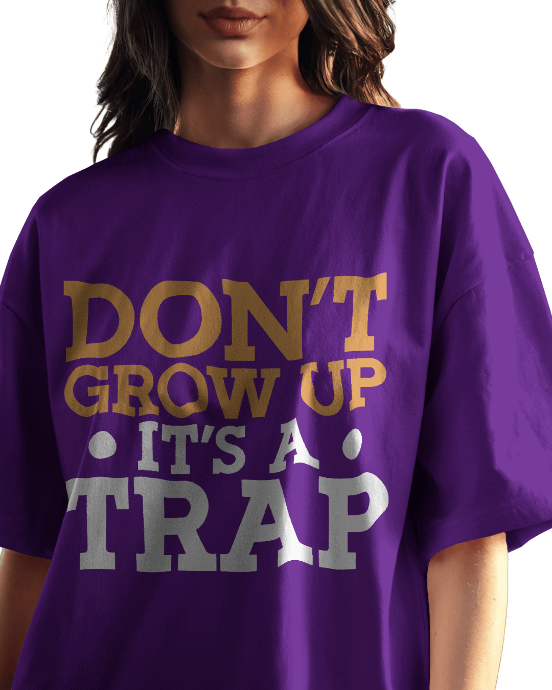 Women Oversize Tee |Street wear | Casual Wear | 100% Cotton T Shirt | Round Neck | Half Sleeves| Vibrant Colors