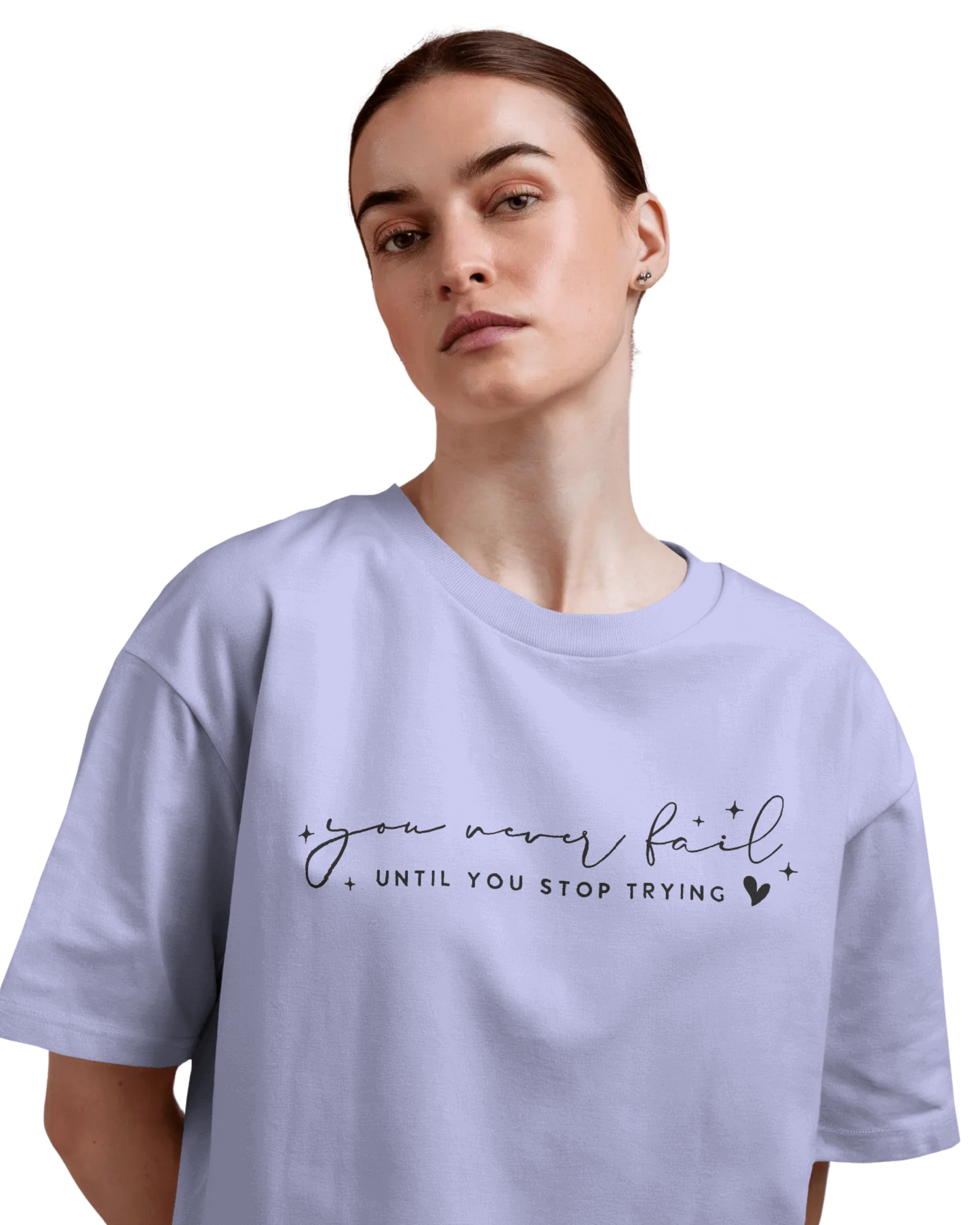 Women Oversize Tee | Printed | 100% Cotton T Shirt | Round Neck | Half Sleeves| Designed by NEOX | Vibrant Colors