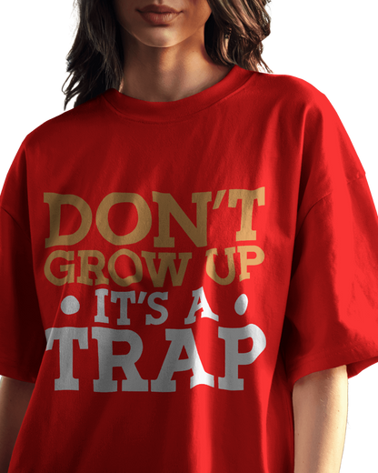 Women Oversize Tee |Street wear | Casual Wear | 100% Cotton T Shirt | Round Neck | Half Sleeves| Vibrant Colors
