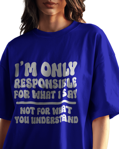 Women Oversize Tee |Street wear | Casual Wear | 100% Cotton T Shirt | Round Neck | Half Sleeves| Vibrant Colors