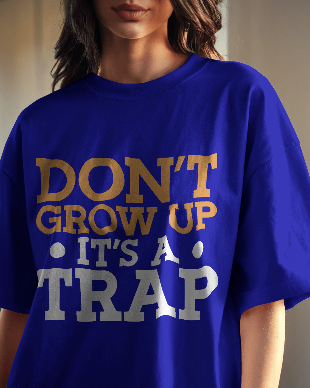 Women Oversize Tee |Street wear | Casual Wear | 100% Cotton T Shirt | Round Neck | Half Sleeves| Vibrant Colors