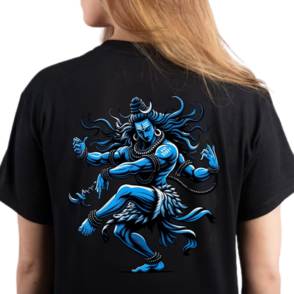 Unisex Printed Cotton T Shirt | Aastha | Round Neck | Half Sleeves|100% Cotton Regular Fit T-Shirt | Women | Men |