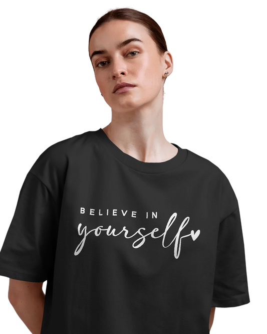 Women Oversize Tee | Printed | 100% Cotton T Shirt | Round Neck | Half Sleeves| Designed by NEOX | Vibrant Colors