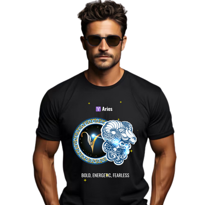 Unisex Printed Cotton T Shirt | Astro | Round Neck | Half Sleeves|100% Cotton Regular Fit T-Shirt | Women | Men | Teen | Teen Vibes