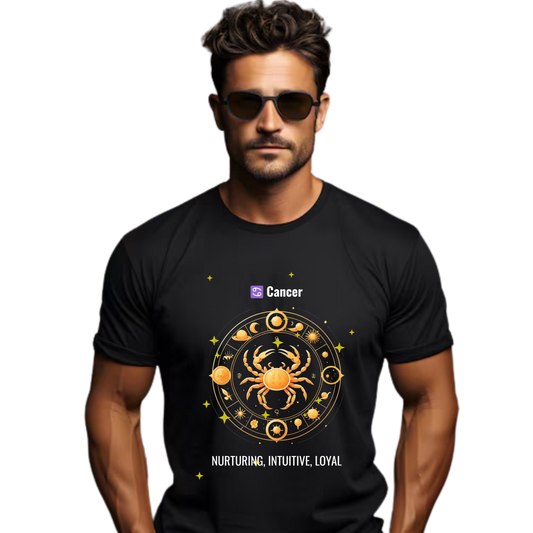 Unisex Printed Cotton T Shirt | Astro | Round Neck | Half Sleeves|100% Cotton Regular Fit T-Shirt | Women | Men | Teen | Teen Vibes