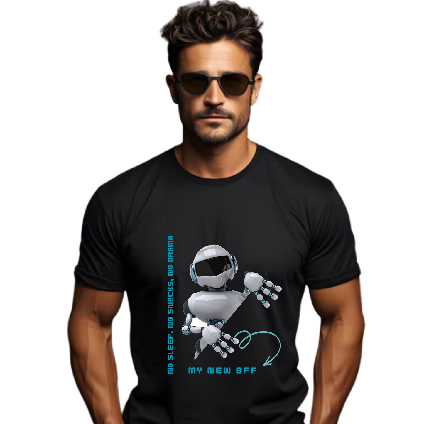 Men’s Printed Cotton T Shirt | Futuristic |Round Neck | Half Sleeves|100% Cotton | Regular Fit T-Shirt | Teens | Teen Vibes