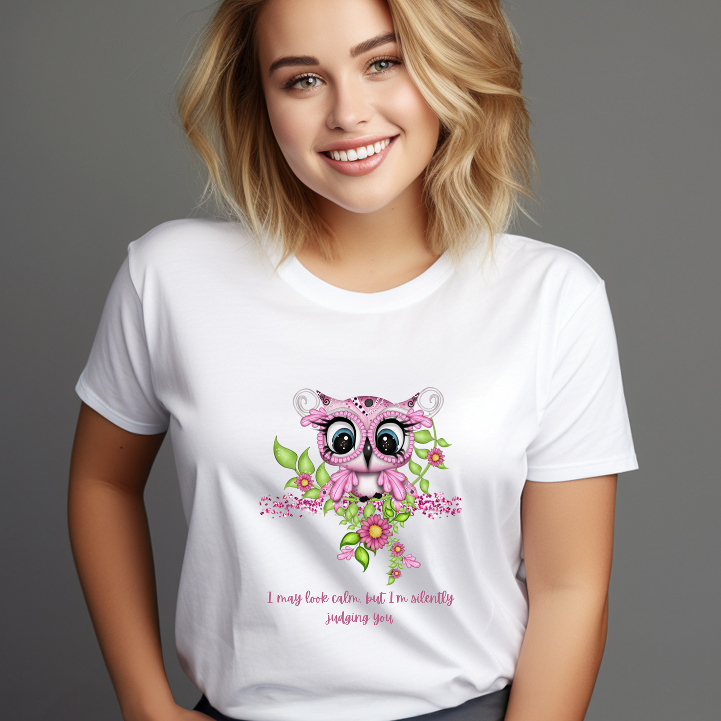 Women Printed Cotton T Shirt | Round Neck | Half Sleeves| 100% Cotton | Regular Fit T-Shirt | Teen | Teen Vibes