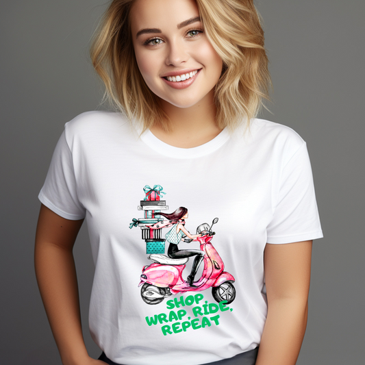 Women Printed Cotton T Shirt | Round Neck | Half Sleeves| 100% Cotton | Regular Fit T-Shirt | Teen | Teen Vibes