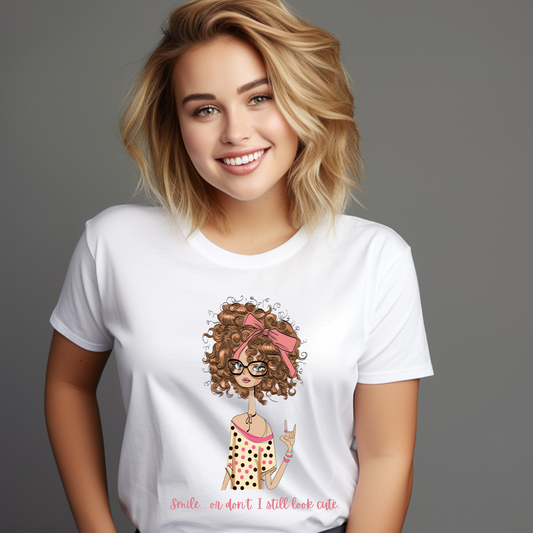 Women Printed Cotton T Shirt | Round Neck | Half Sleeves| 100% Cotton | Regular Fit T-Shirt | Teen | Teen Vibes