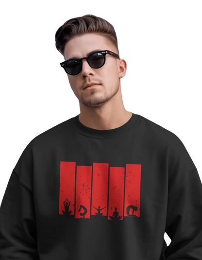 Unisex Oversize Sweatshirt | 400 GSM Heavyweight Fleece | Relaxed Fit | Premium Winter Wear | Men| Women |Teens | Frostline |Classic Sweatshirt |Warm & Soft