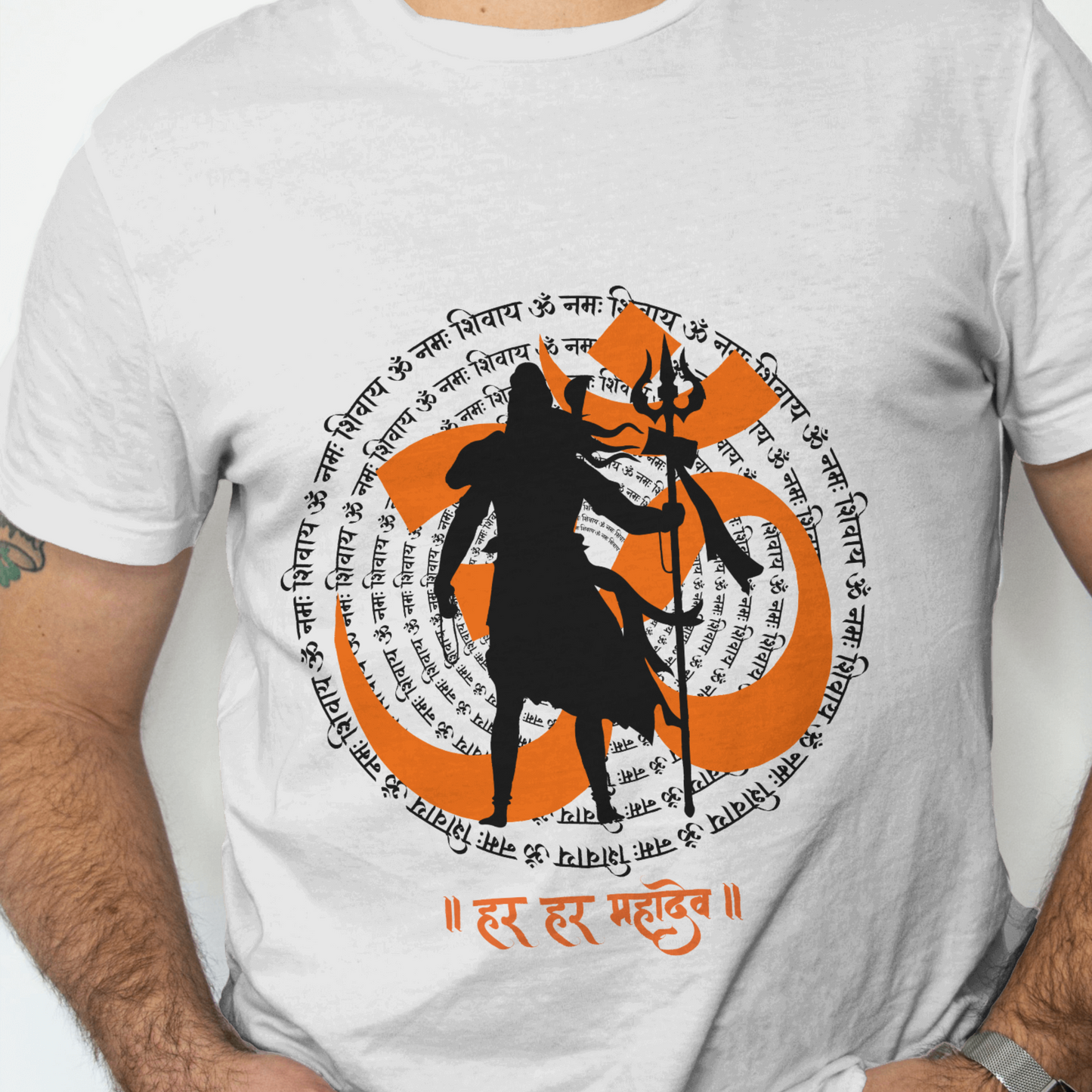Unisex Printed Cotton T Shirt | Aastha | Round Neck | Half Sleeves|100% Cotton Regular Fit T-Shirt | Women | Men |