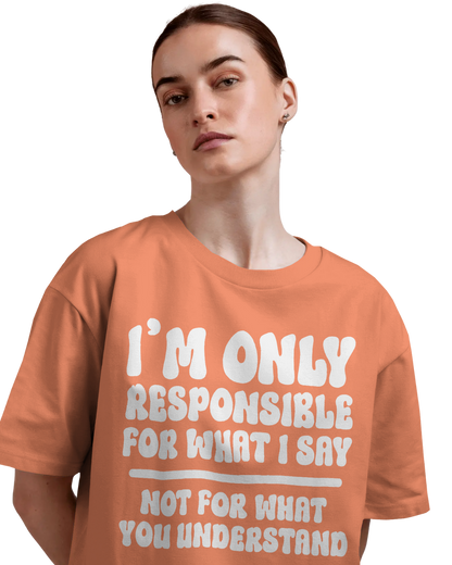 Women Oversize Tee |Street wear | Casual Wear | 100% Cotton T Shirt | Round Neck | Half Sleeves| Vibrant Colors