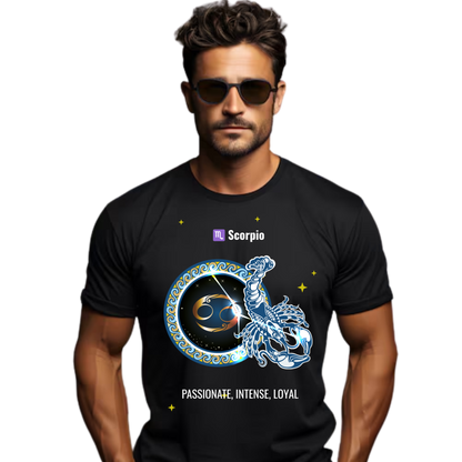 Unisex Printed Cotton T Shirt | Astro | Round Neck | Half Sleeves|100% Cotton Regular Fit T-Shirt | Women | Men | Teen | Teen Vibes