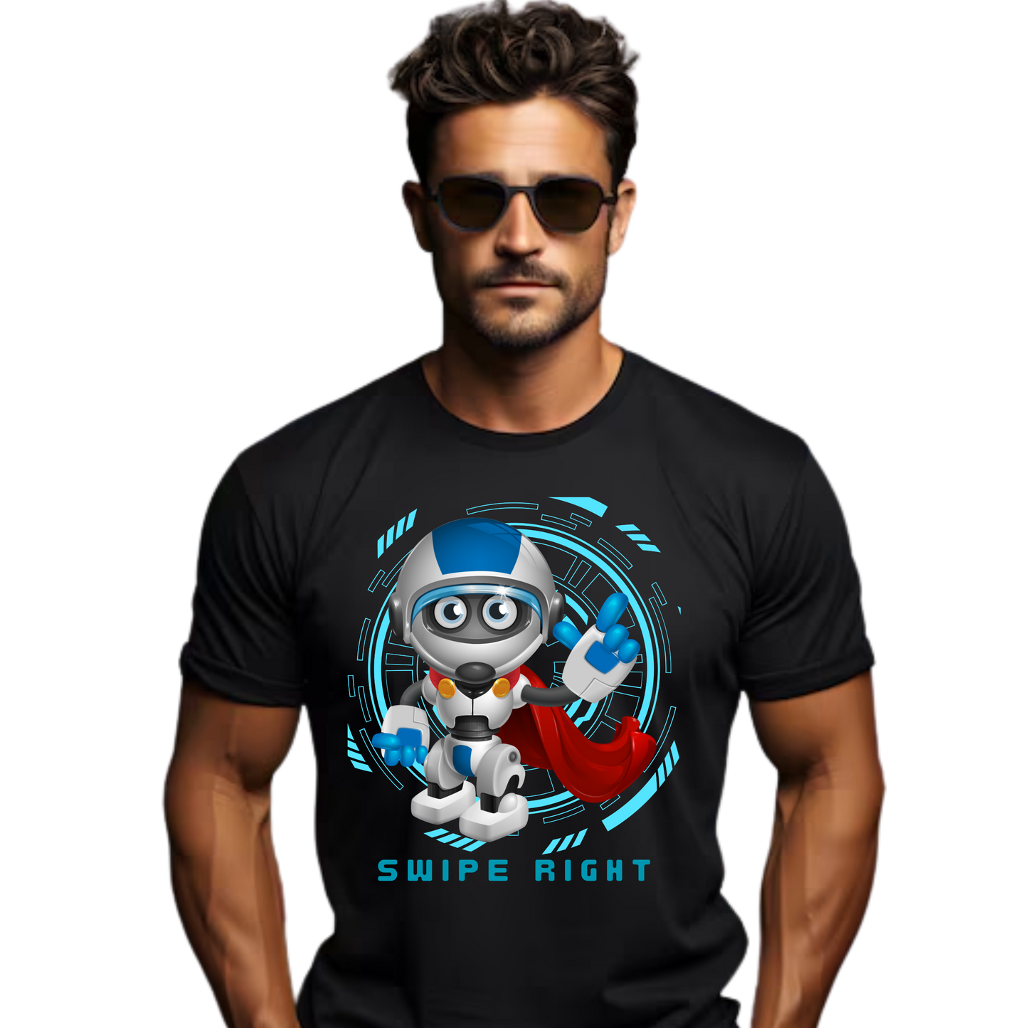 Men’s Printed Cotton T Shirt | Futuristic |Round Neck | Half Sleeves|100% Cotton | Regular Fit T-Shirt | Teens | Teen Vibes