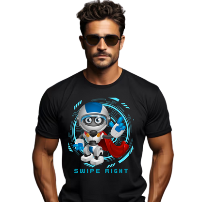 Men’s Printed Cotton T Shirt | Futuristic |Round Neck | Half Sleeves|100% Cotton | Regular Fit T-Shirt | Teens | Teen Vibes
