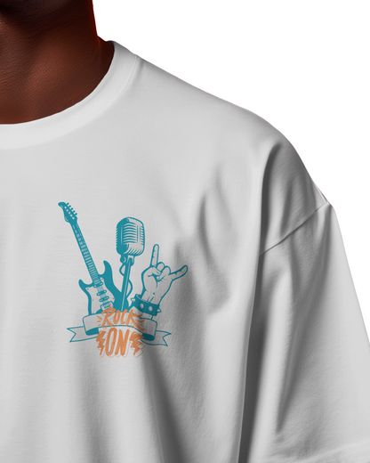 Oversize | Unisex Printed Cotton T Shirt | Round Neck | Half Sleeves|100% Cotton | Women | Men | Teen | Teen Vibes