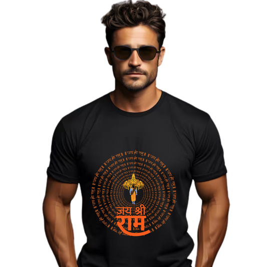 Unisex Printed Cotton T Shirt | Aastha | Trust | Belief | Round Neck | Half Sleeves|100% Cotton Regular Fit T-Shirt | Women | Men | Teen | Teen Vibes