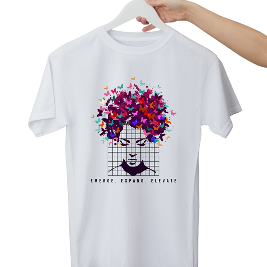 Women Printed Cotton T Shirt | Round Neck | Half Sleeves| 100% Cotton | Regular Fit T-Shirt | Teen | Teen Vibes