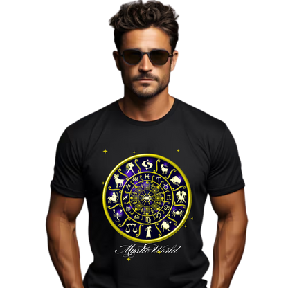 Unisex Printed Cotton T Shirt | Astro | Round Neck | Half Sleeves|100% Cotton Regular Fit T-Shirt | Women | Men | Teen | Teen Vibes