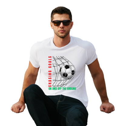 Men’s Printed Cotton T Shirt | Foot Ball |Round Neck | Half Sleeves|100% Cotton | Regular Fit T-Shirt | Teens | Teen Vibes