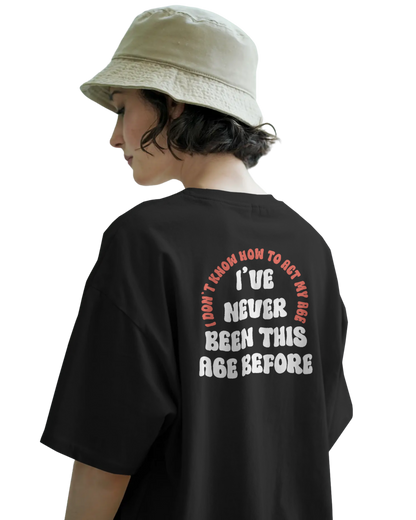 Women Oversize Tee |Street wear | Casual Wear |100% Cotton T Shirt | Round Neck | Half Sleeves| Vibrant Colors